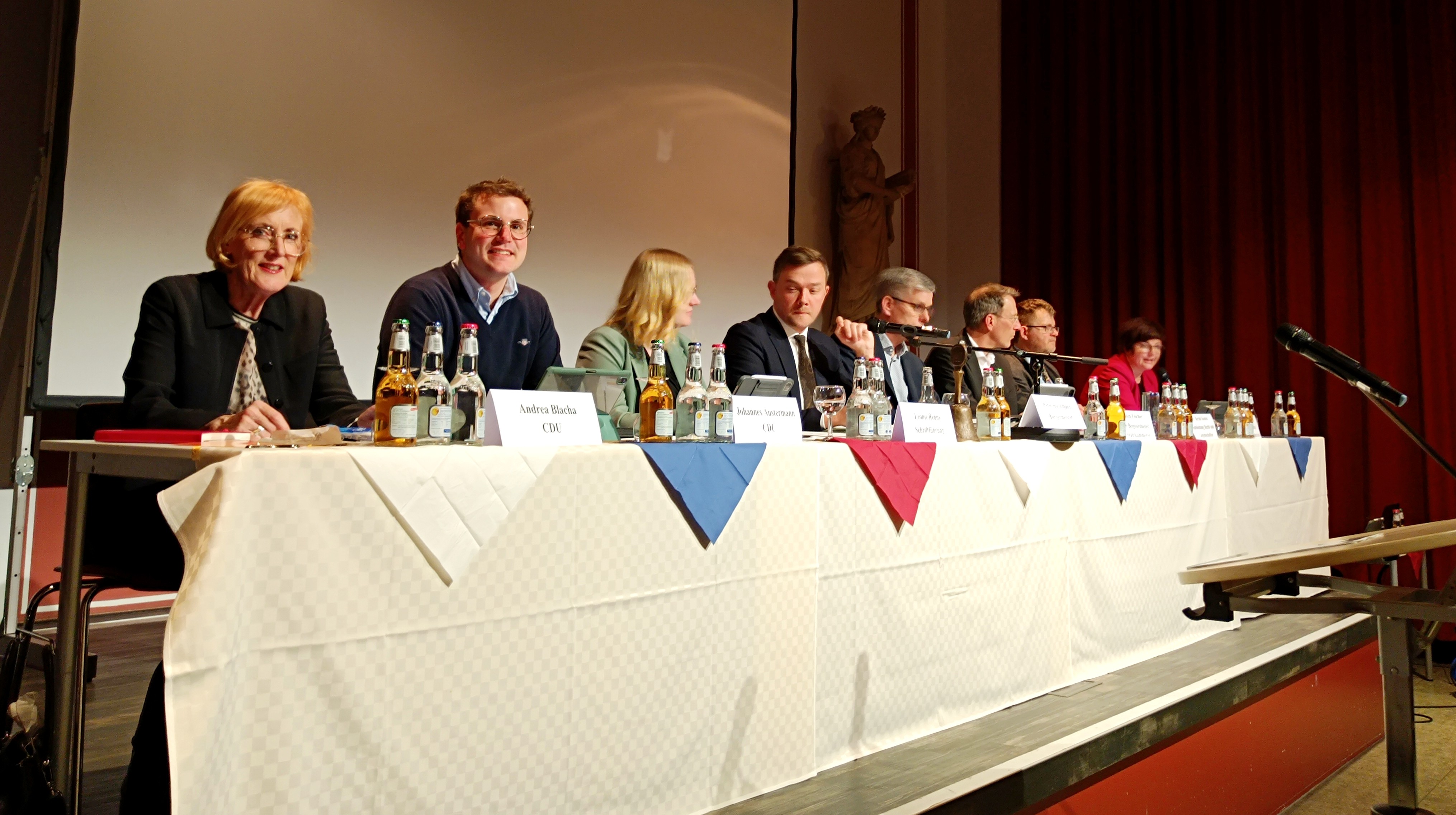 Die Sitzung des Rates findet heute im Sophiensaal statt.