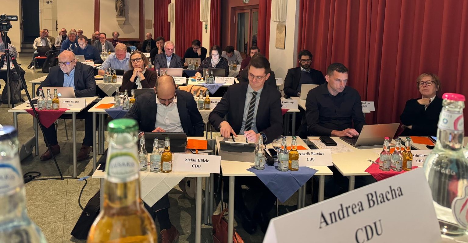 Ratsarbeit in der Dezember-Sitzung