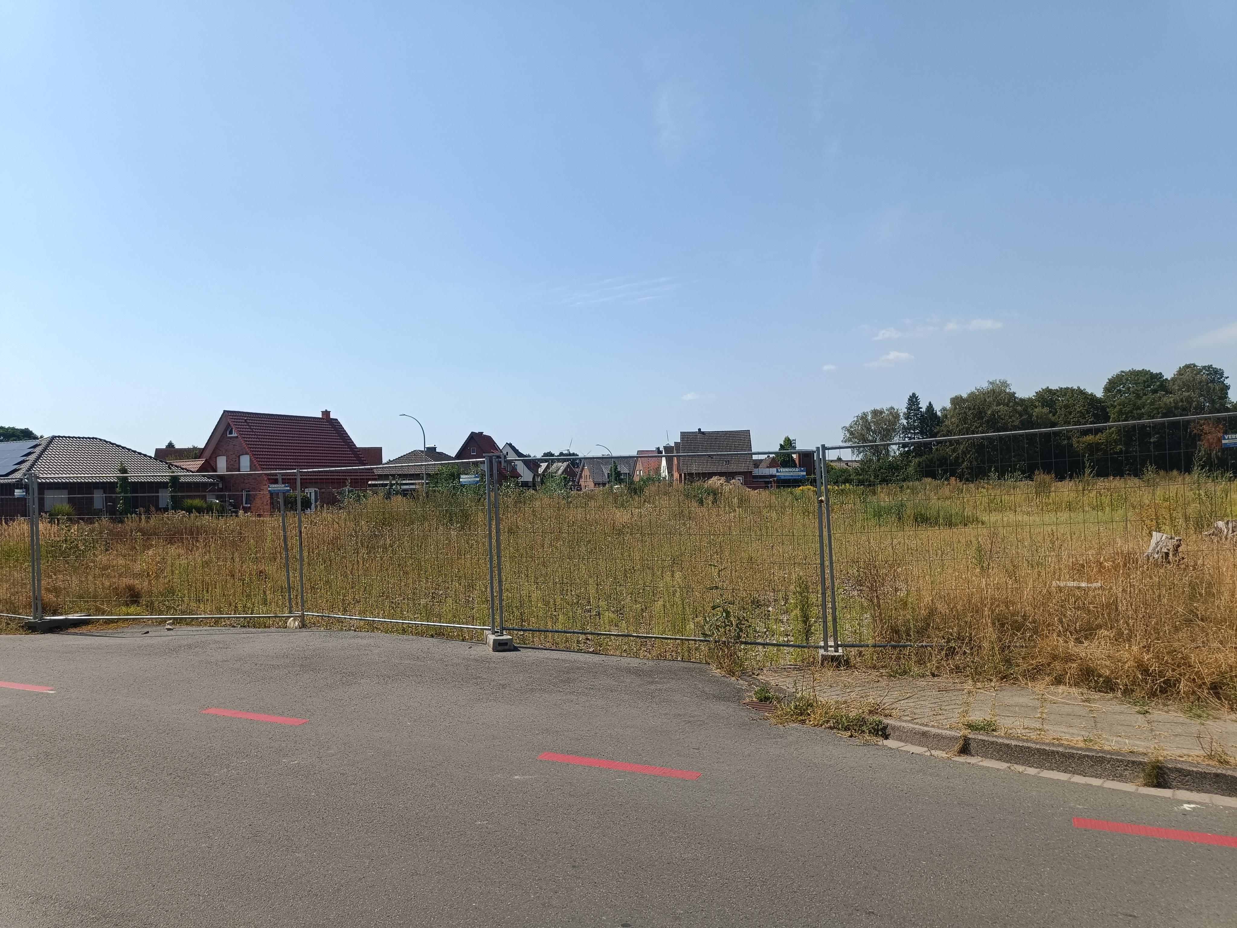 Brachfl�che an der Feidiekstra�e Ecke Merveldstra�e