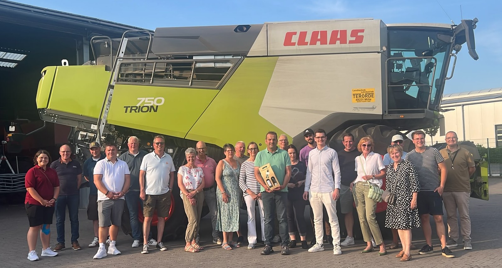 Sommertour in Milte bei Firma Ter�rde